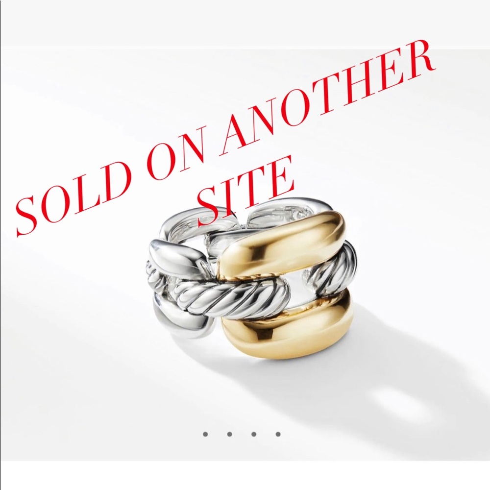 Authentic David Yurman Wellesley Chain Link Ring